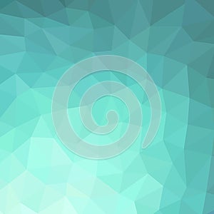 Background of turquoise rhombus photo