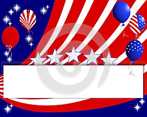 Background for the U.S. national holidays.