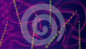 Background vector gradation in purple and mesh effect