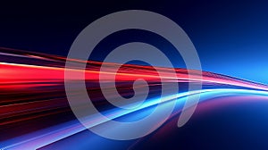 Background of a vibrant abstract background with bold lines in blue and red