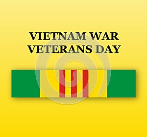 Background for Vietnam War Veterans Day. Vietnam War Veterans Day celebrated in March 29 th in USA