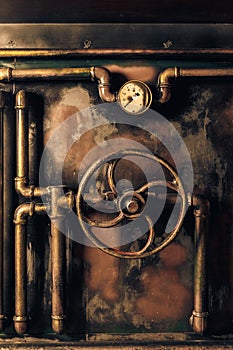Background vintage steampunk
