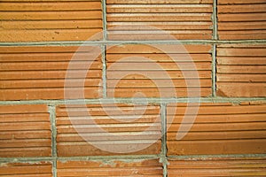 Background wall brick, white, beige texture