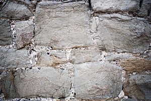 Background wall of large grey stones