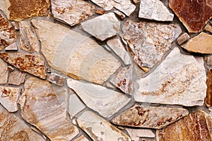 Background Wall of Textured Stone Siding from the 1970`s