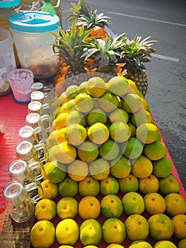 Mosambi Juice Vendor photo