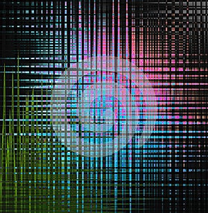 Background wallpaper screensaver image colour grid fabric sonic interference wave wavelength sound