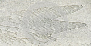 Background - Wavy Textured Sand Pattern