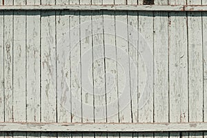 Background of weathered white planks, bright worn surface texture as graphic design element