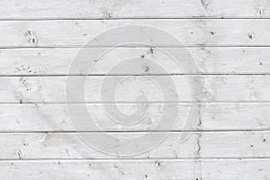 Background of weathered white planks, bright worn surface texture as graphic design element