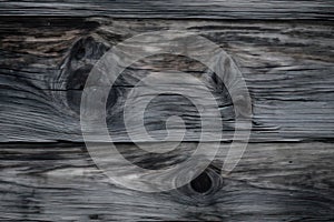 Background weathered wood texture with a mix of light and dark gray tones. AI generated