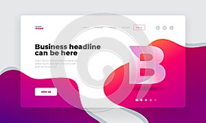 Background for web. Abstract geometric background. Dynamic vector pattern with minimal shapes.