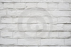 Background white brick wall