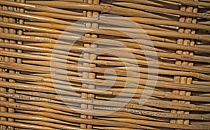 Background of wood basket texture