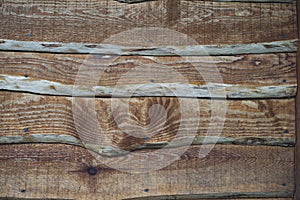 Background of wooden boards. Textures og brown wooden background