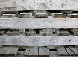 Wooden pallets background