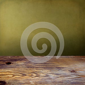 Background with wooden tabletop