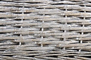 Background of woven twigs