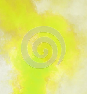 background of yellow and green smokebackground