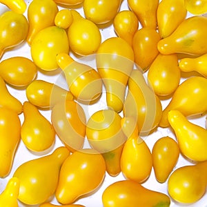 Background of yellow tomato