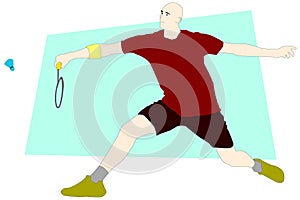 Backhand Net Shot in Badminton