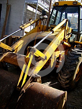 Backhoe loader