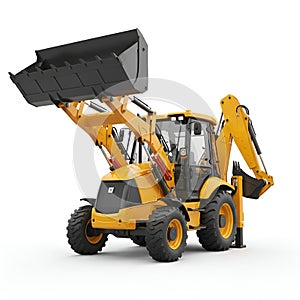 Backhoe Loader Machine