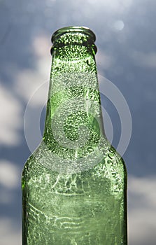 Backlight beer bottles