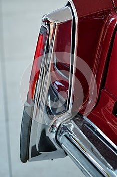 Backlight of a musclecar