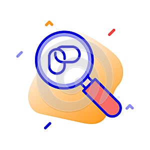 Backlink, checker, link, search fully editable vector icons