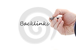 Backlinks text concept