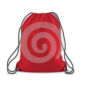 Backpack bag isolated