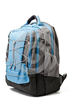 Backpack isolated photo