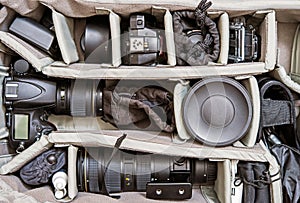 Backpack Photography Set