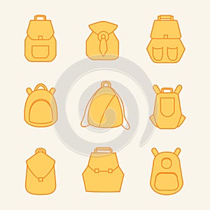 Backpack rucksack set