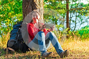 Backpack traveler