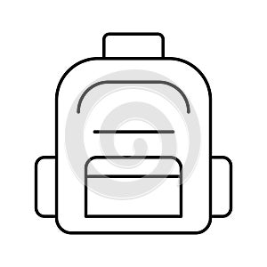Backpack Vector icon which can easily modify or edit