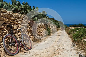 Backroad in Malta photo