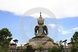 Backshot of lord Phra Buddha Maha Dhammraja, Phetchabun photo
