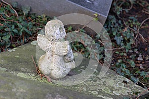 Backside of an angel