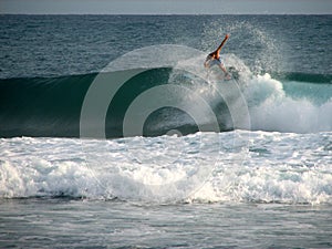 Backside floater