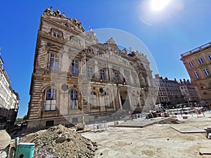 Back of Hotel de Ville, Lyon