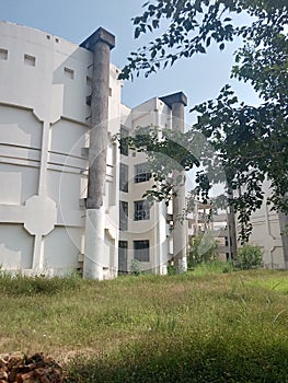 Backside of Nalanda building of IIT KGP