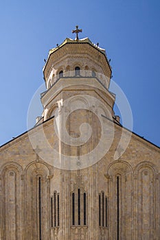 Backside of Tsminda Sameba Cathedral