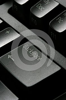Backspace in black