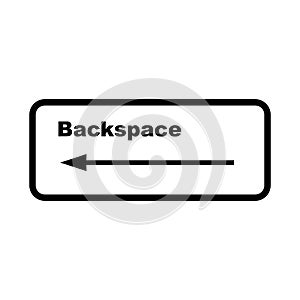 Backspace button icon