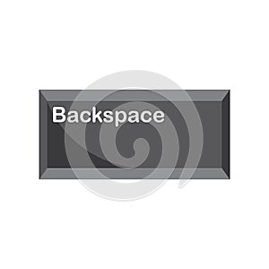 Backspace button icon