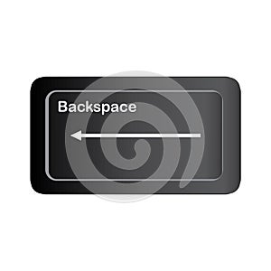 Backspace button icon