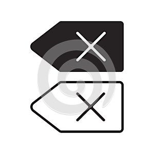Backspace button icon