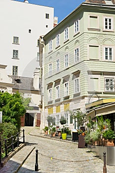 Backstreets of Vienna, Austria